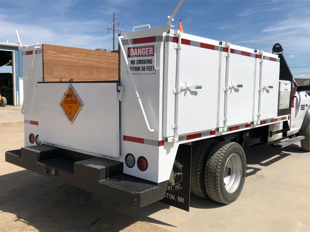 Delivery trucks