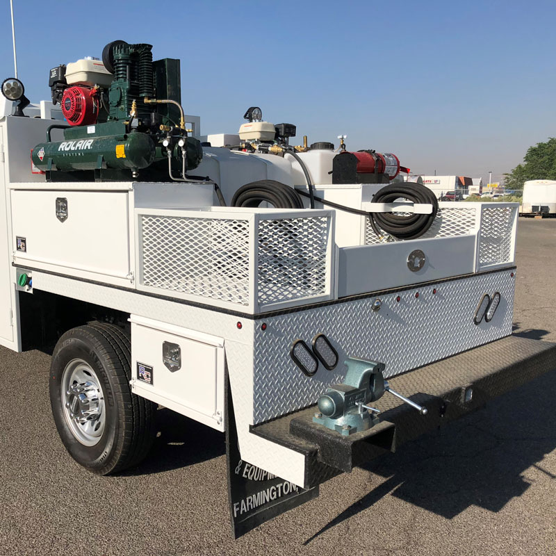 Oilfield truck
