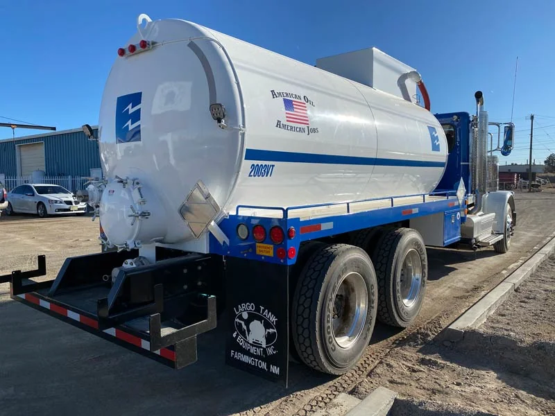 Oilfield tanker truck — Largo Tank