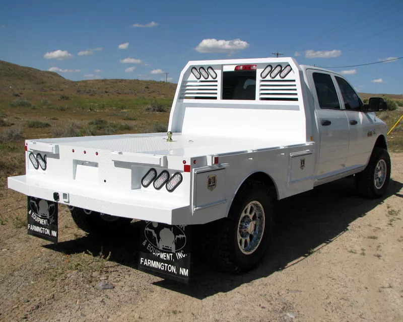 skirted bed truck
