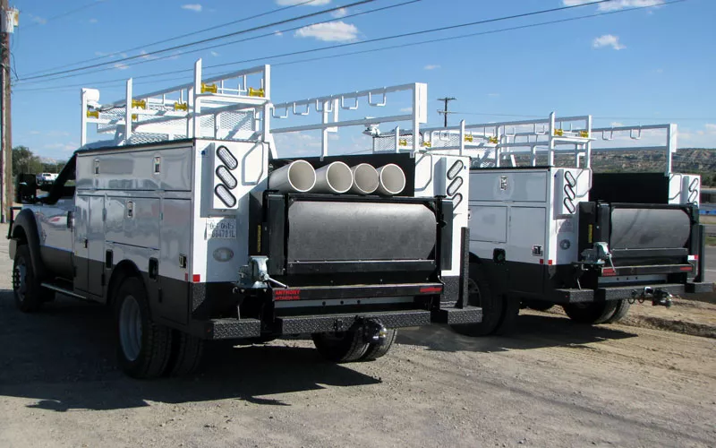electrical line body truck